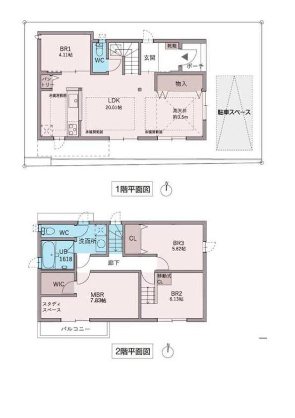 C棟間取り図